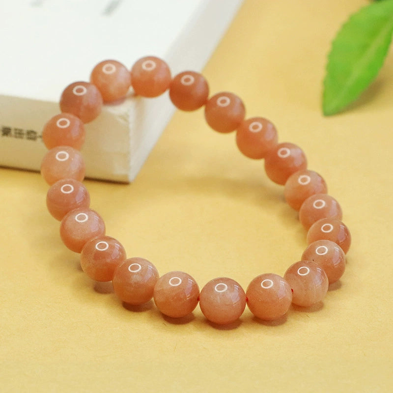 Orange Moonstone Bracelet