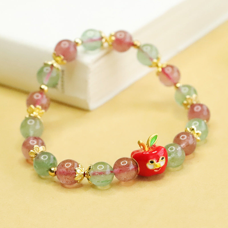 Red & Green Strawberry DIY Bracelet