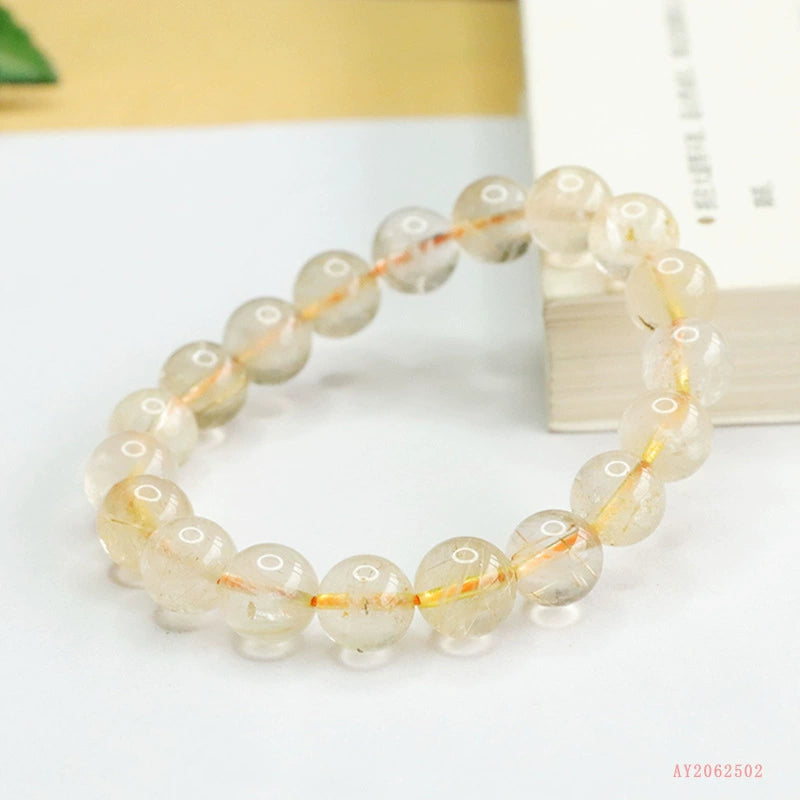 Rutilated Quartz Bracelet