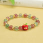 Red & Green Strawberry DIY Bracelet