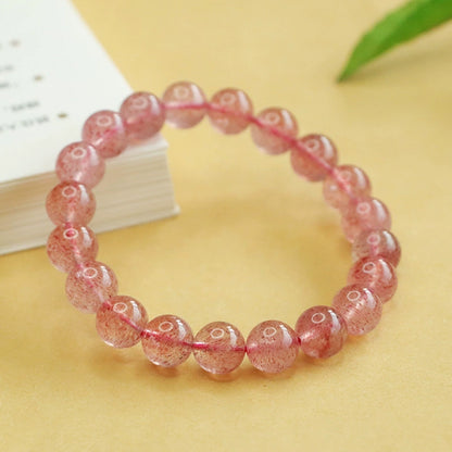 Strawberry Quartz Bracelet