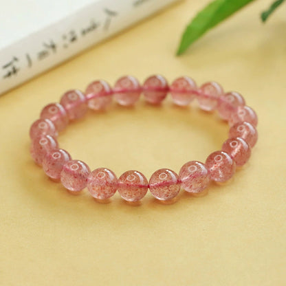 Strawberry Quartz Bracelet