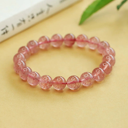 Strawberry Quartz Bracelet