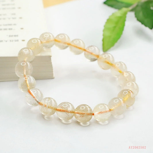 Rutilated Quartz  Bracelet