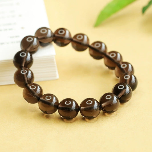 Icy Obsidian  Bracelet