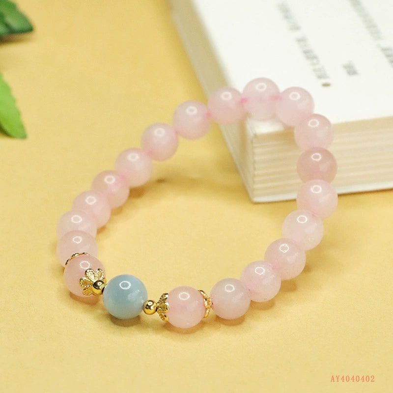 Rose Quartz DIY 8mm Bracelet