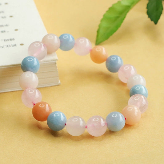 Morganite Bracelet – love and compassion, perfect for enhancing relationships and inner peace