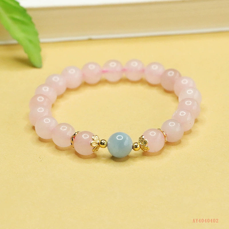 Rose Quartz DIY 8mm Bracelet