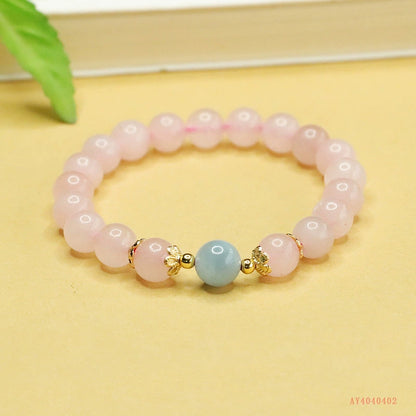 Rose Quartz DIY 8mm Bracelet