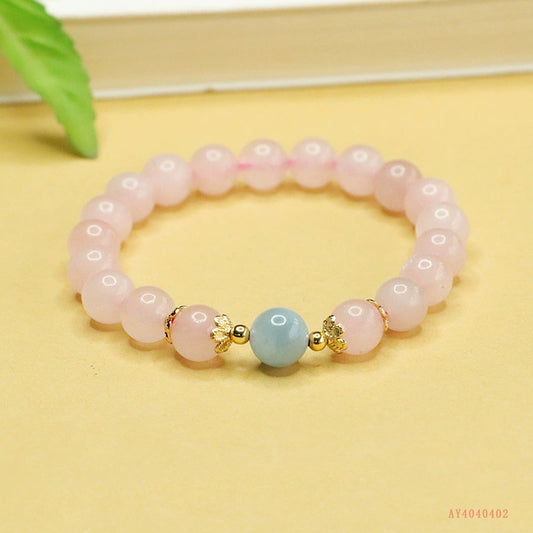 Rose Quartz DIY 8mm Bracelet