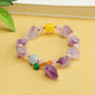 Freeform Amethyst DIY Bracelet