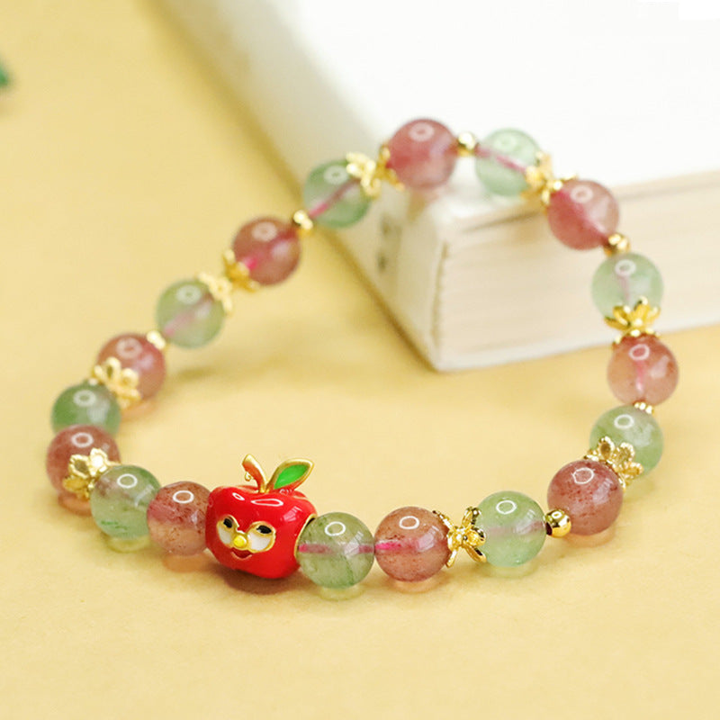 Red & Green Strawberry DIY Bracelet