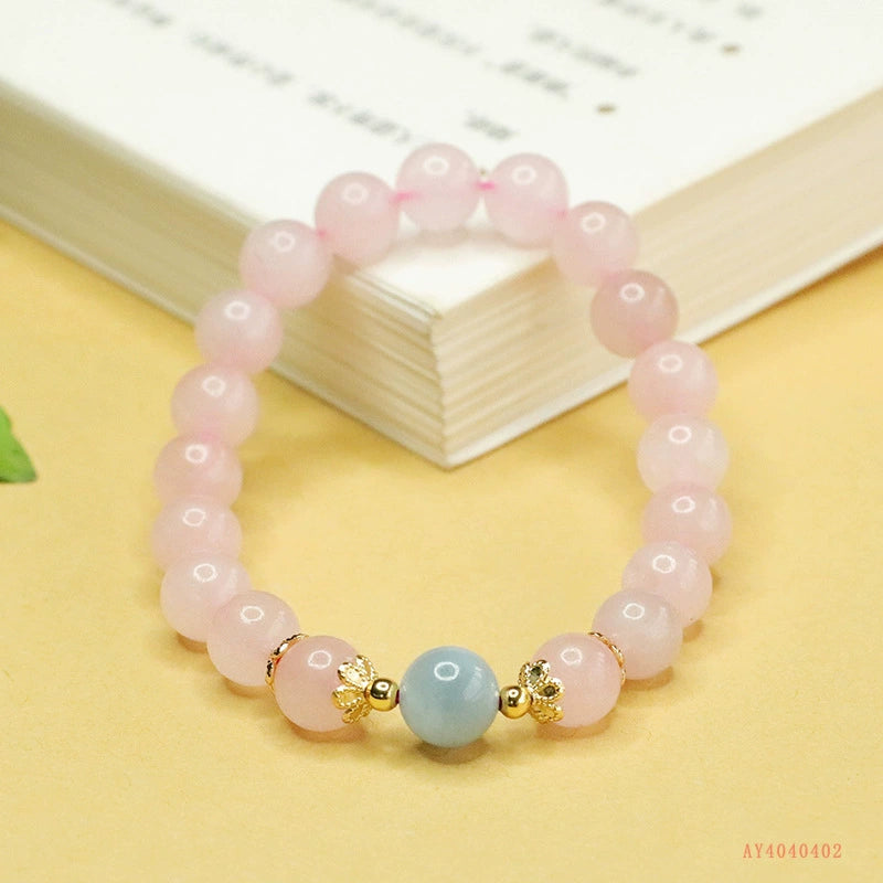 Rose Quartz DIY 8mm Bracelet